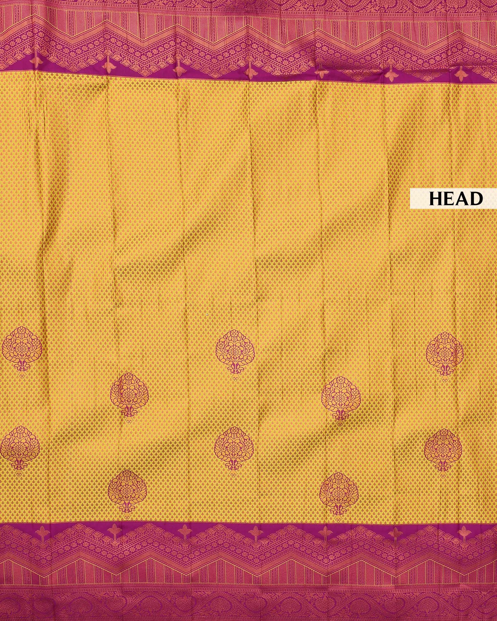 Elegant Light Yellow Premium Silk Saree for a Dazzling Look - Image 3