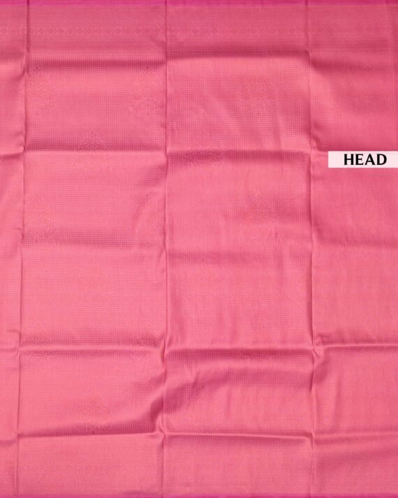 Charming Pink Soft Silk Saree for Elegant Looks - Image 3