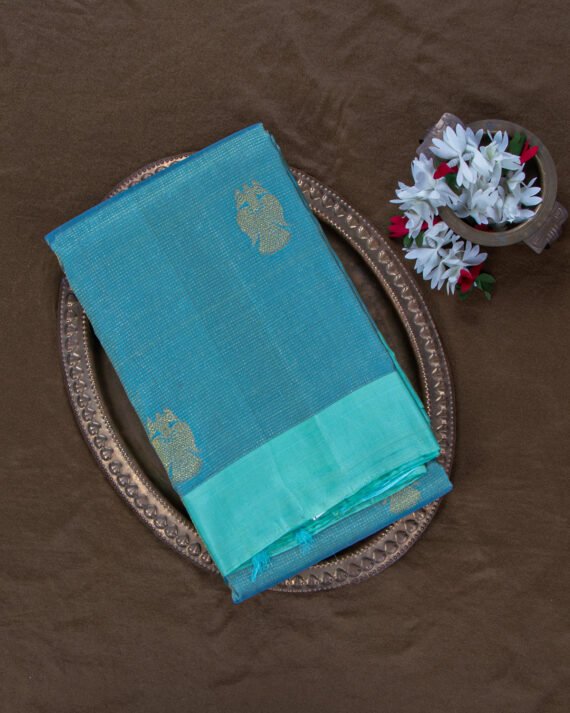 Stunning Green Kanchipuram Pure Silk Saree for Elegance and Grace